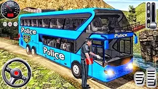 Police Bus Drive City 3D - Prison Transport Driving Simulator - Best Android GamePlay