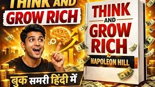 90% Log Galat Sochte Hain | Think and Grow Rich Book Summary Hindi | KitaabiSunday 