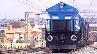 30-in-1 Hi-SPEED DIESEL & ELECTRIC TRAINS OF SWR| FRESH LOOKING WDG 4's @ BENGALURU URBAN: PART - 95