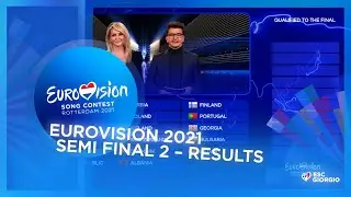 The exciting qualifiers announcement of the second Semi-Final - Eurovision 2021