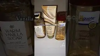 Vanilla scent combo 🍨🧸🫧 #shorts #shortsfeed #hygiene #vanilla #showerroutines #smellgood #viral