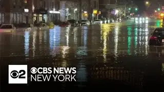 Massive water main break turns Webster Avenue in the Bronx into a river