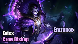 Estes Crow Bishop Skin Special Entrance (Upscale 4K) Mobile Legends #MOBILELEGENDS