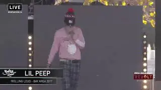 lil peep - the brightside (live rolling loud bay area) 2017