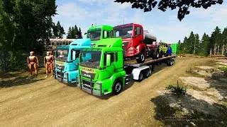 Can These Trucks Survive the Rainbow Road?
