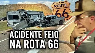ACIDENTE FEIO NA ROTA 66 😨🥲🥹