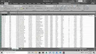 Excel Sort and Filter