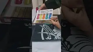 Unboxing Emboss Painting 🎨 kit l Painting kit #youtubeshorts #trending #shortvideo #unboxing #viral