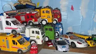 Mainan Mobil Polisi, Ambulance, Pemadam Kebakaran, Mobil Balap #Eps263