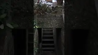 World War 2 air raid shelter in backgarden