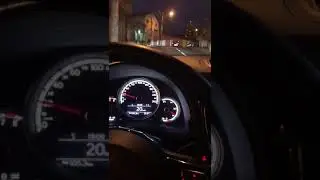 Fusca Tsi com escape direto acelerando