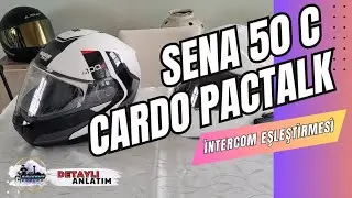 CARDO PACKTALK EDGE VE SENA 50 C KAMERALI İNTERCOM NASIL EŞLEŞTİRME YAPILIR? detaylar videomuzda...