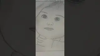  Cute baby boy sketch drawing shading #ytshorts #trendingvideo #shortvideo 