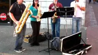 Casual Sax Quartet - Thriller