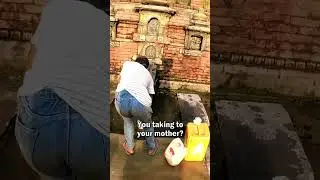 Local Water Fountain in Kathmandu, Nepal 🇳🇵