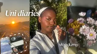 Uni diaries; vlog dump 🎬