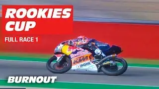 2019 Red Bull Rookies Cup | Aragon FULL RACE 1 | BURNOUT