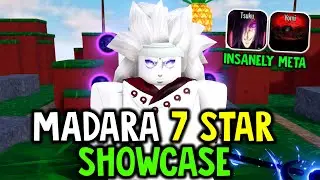 New INSANE Madara 7 STAR Showcase (OP ABILITIES) | All Star Tower Defense