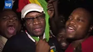 Celebration in Zimbabwe as Robert Mugabe resigns