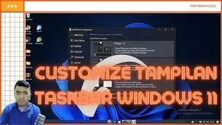 Cara Customize Tampilan Start Menu dan Taskbar Windows 11
