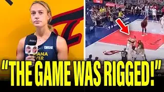Sophie Cunningham FURIOUS As CORRUPT WNBA Referees RIGGED Indiana Fever Loss to Dallas Wings