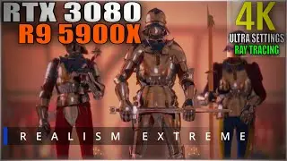 Half Sword | RTX 3080 | 4K Benchmark | Ryzen 9 5900X