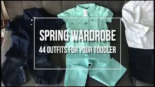 How To Style Your Toddler Boy | Spring Capsule Wardrobe | Children's Place Haul 2018