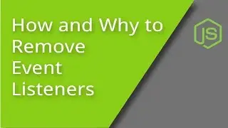 Removing Event Listeners