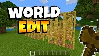 МОД НА WORLDEDIT ДЛЯ MINECRAFT PE 1.12!