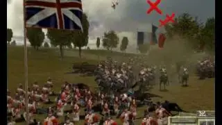 Imperial Glory (game by Pyro studios) The Allied squares at WATERLOO charged by French cavalry
