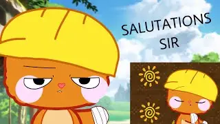 Salutations Sir / Animation Meme ( Handy )( HTF ) Loop \