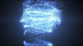 Particle Energy Blast Logo Animation
