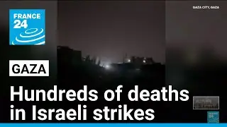 Gaza: Israel's military said it launched fresh strikes on Hamas targets &bull; FRANCE 24 English