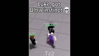 Bro got ultra instinct in tsb 💀