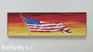 Ed Ruscha&rsquo;s American Georges&rsquo; Flag | Contemporary Art at Sotheby's