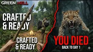 Green Hell Gameplay: Crafting, Exploring & The DEADLY Leopard Attack