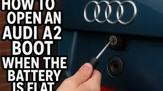How to Open Audi A2 Boot with a Flat Battery – Quick Fix!