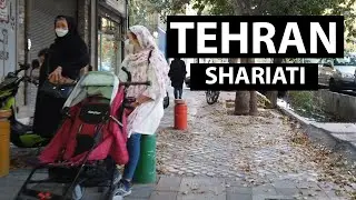 TEHRAN / &zwnj;&zwnj;Shariati street - Taleghani to Bahar Shiraz (خیابان شریعتی ) 2021