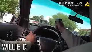 Погоня с перестрелкой от первого лица. Полиция