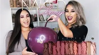 Urban Decay NAKED CHERRY collection | Tutorial + Review |