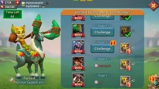Lords mobile Limited Challenge Grove Guardian Stage 3 | Limited Challenge Grove Danger Stage 3