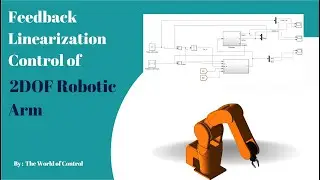 Feedback Linearization control of 2DOF Robotic Arm