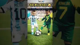 Messy Baby vs Ronaldo Baby 👶⚽ | AI Funny Shorts
