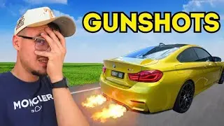Я заставил свой BMW M4 издавать максимально агрессивное бульканье (это незаконно).