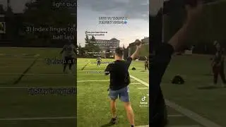 HOW TO THROW A PERFECT SPIRAL✅🌀🏈