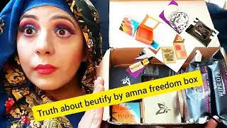 Unboxing bba freedom box /beautify by amna products review / its horrain fatima