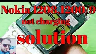 Nokia 1208 1200 1209 Not Charging Solution 100%don