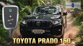 TOYOTA PRADO 四驅車 起跑無呆滯 DTE PEDALBOX 解除油門限制 亞洲汽車材料有限公司
