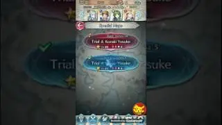 FE Heroes - Kozaki Yusuke trial 4 hard (no death, with green ally)