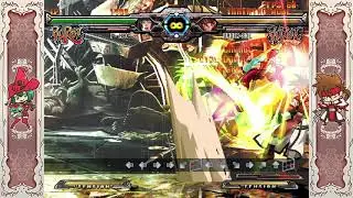 Guilty Gear XX ACPR - I-no burst punish example #3